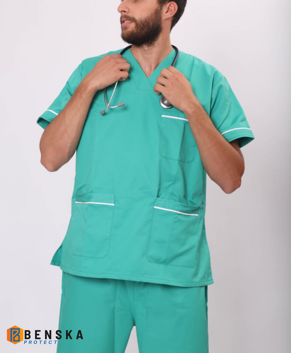 Tunique médicale Verte - Mixte